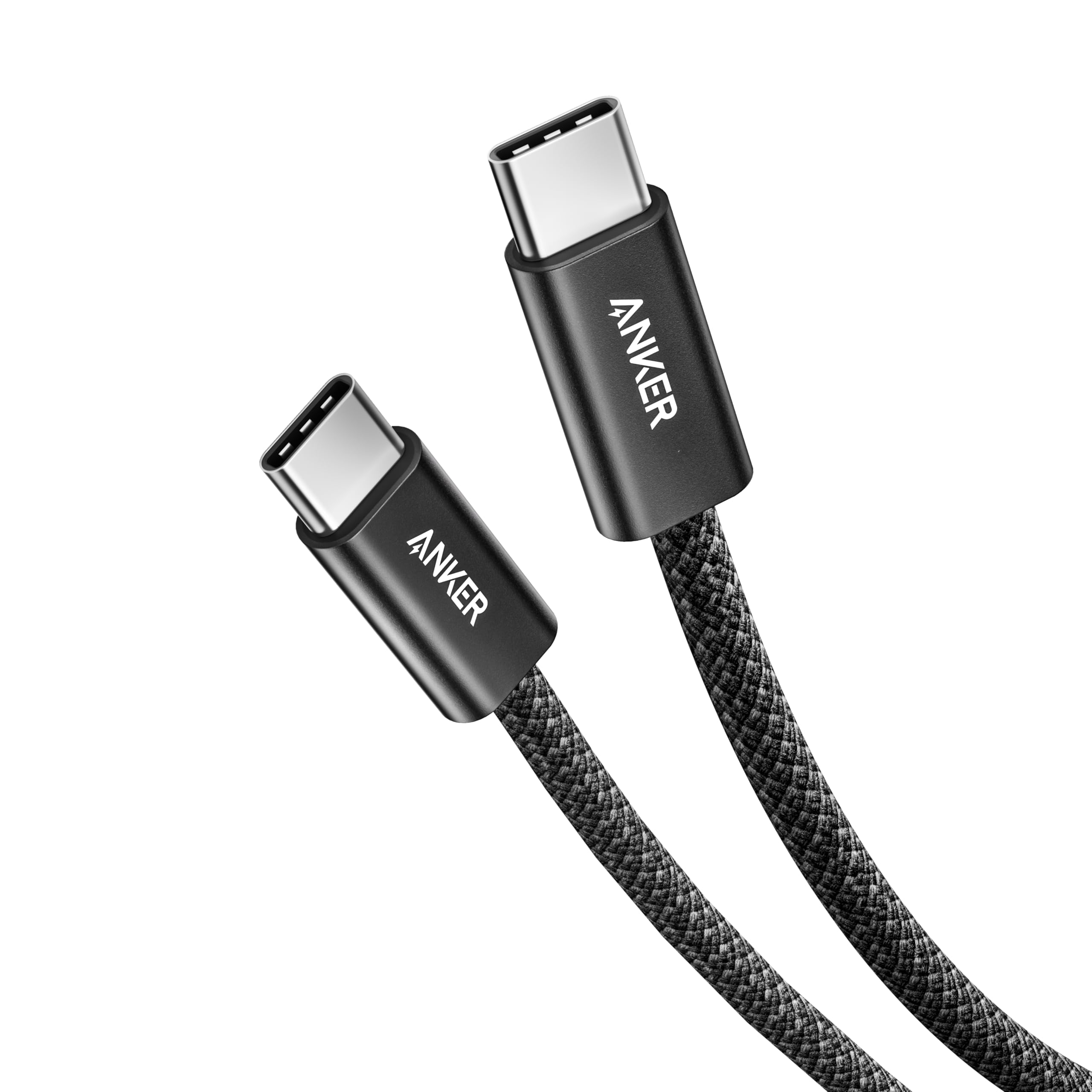 Anker Zolo USB-C & USB-C ケーブル (240W, 高耐久ナイロン) 1.0m ブラック | USB PD対応 高耐久ナイロン素材採用 iPhone 18 / 17 / 16 / Galaxy iPad Pro MacBook