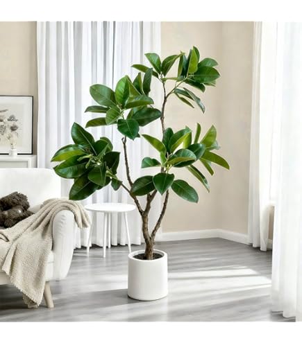 Amazon｜光触媒 人工観葉植物 光の楽園 フレッシュマネーツリー 90