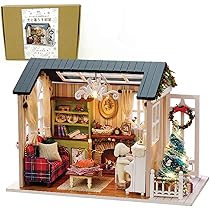 Amazon | moin moin ドールハウス ミニチュア 手作りキット セット
