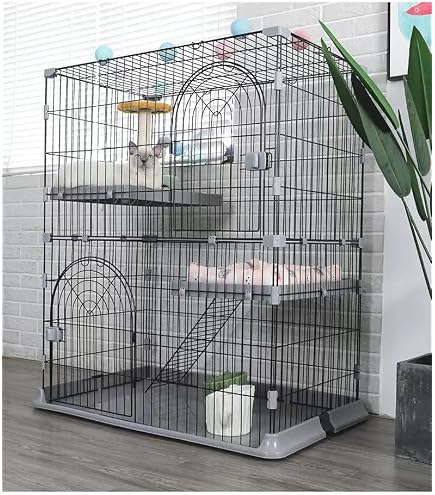 Amazon.co.jp: 小動物ベビーサークルチンチラケージ、猫フェレット 