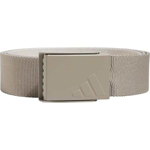 adidas white leather golf belt