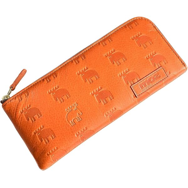 Amazon | [モズ] 短財布 レディース 本革 薄マチ L字ファスナー 財布