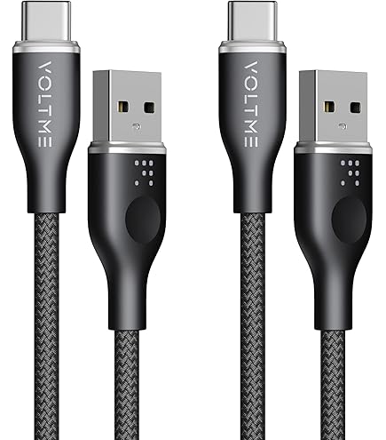 2本セット 2本セット】VOLTME usb c ケーブル 高耐久ナイロン 100W/5A PD3