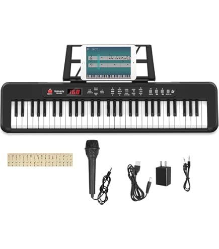 Amazon.co.jp: 【ヘッドホン付】SAMICK/サミック 61KID-O2/グリーン