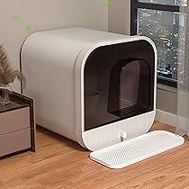 Amazon | 猫トイレ ドーム型 大型 猫用トイレ本体 システム
