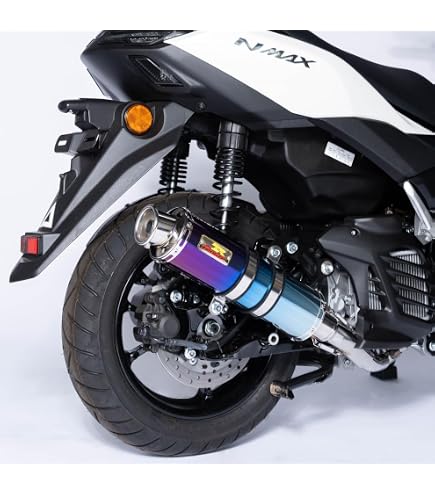 Amazon | 【国内メーカー HMS 製】 SSBステンレス マフラー ブルー