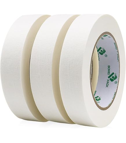 Amazon.co.jp: COSIMIXOマスキングテープ、画家のテープ、幅24mm、長さ