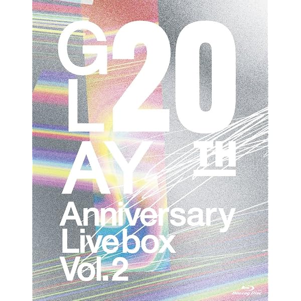 GLAY 20周年LIVE BOX VOL.1 Blu-ray Disc
