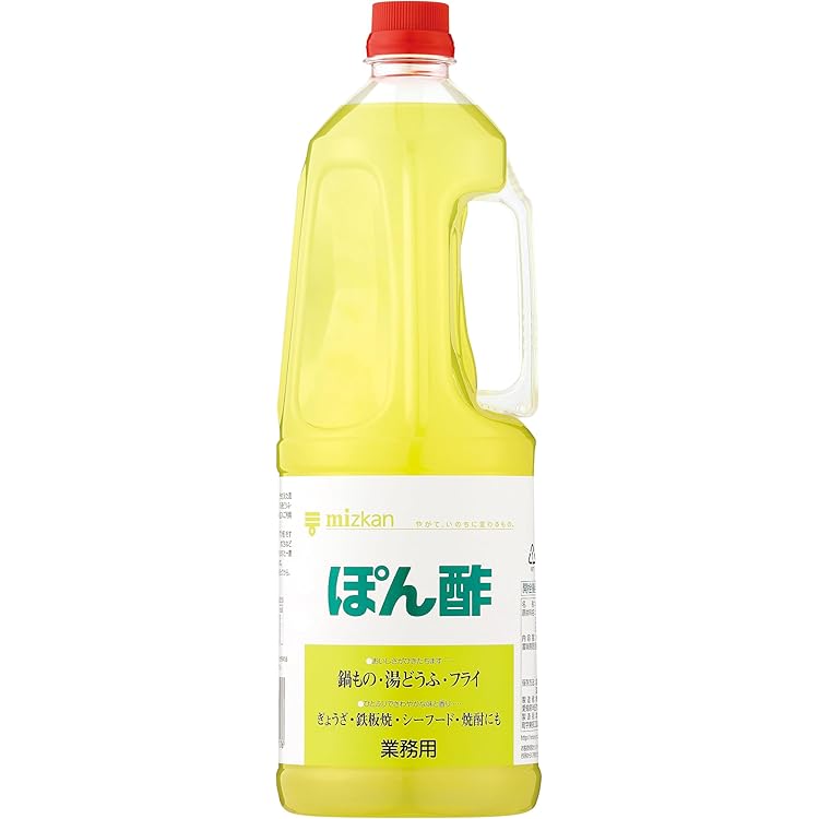 Amazon.co.jp: ミツカン ぽん酢(ペットボトル) 1.8L×2本 ポン酢 ぽん酢