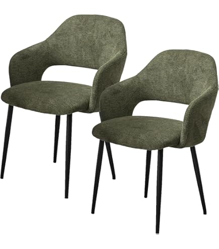 Amazon｜オリバー(oliver) ダイニングチェア イエロー W44cm×D47.5cm