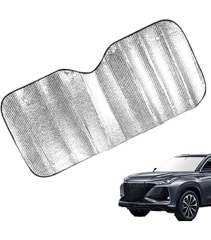 SNAPSHADES Front Windscreen Sun Shade For Subaru Impreza (2007-2014) - Custom Fit, UV Protection, Foldable - View #4
