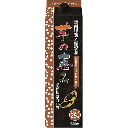 福徳長 芋の恵み 芋焼酎 黒麹仕込み芋焼酎使用