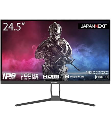 Amazon.co.jp: JAPANNEXT 24.5インチ ゲーミングモニター 260Hz 1ms