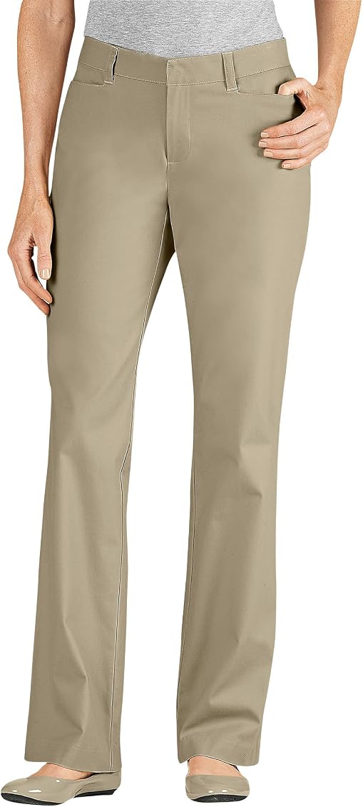 Curvy Straight Leg Stretch Twill Pant 