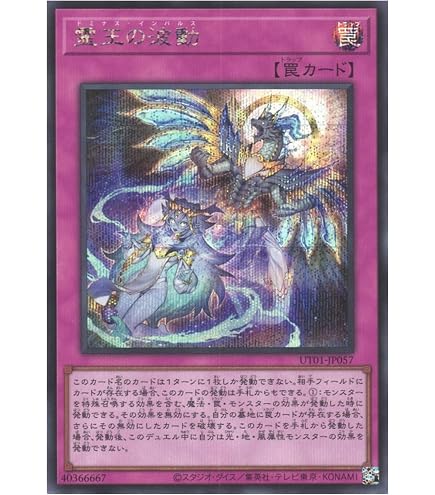 Amazon.co.jp: 遊戯王カード 霊王の波動(25th シークレットレア