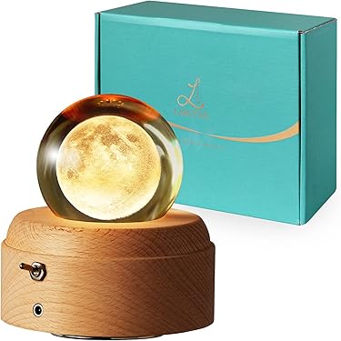 新品、宇宙モチーフ動くOuter Space 木製オルゴール オルゴール 回転