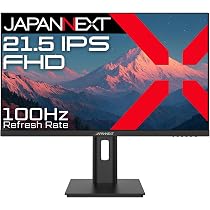 JAPANNEXT 21.5 FHD 100HZ ディスプレイ モニター Amazon.co.jp: JAPANNEXT 21.5インチ IPSパネル搭載 フルHD(1920x1080