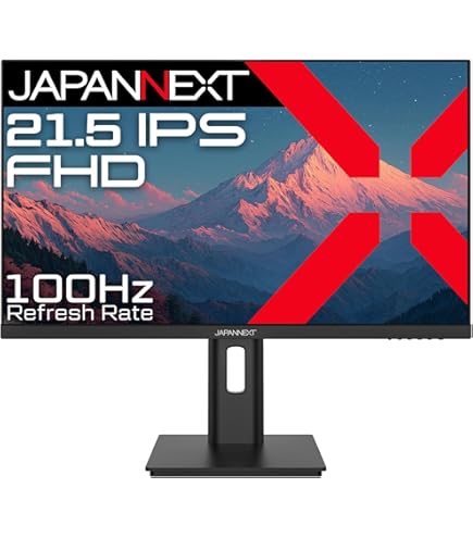 【美品】21.5 FHD液晶モニター JN-I215FLFHSP-C65W JAPANNEXT JN-I215FLFHSP-C65W 21.5インチ IPS フルHD(1920 x