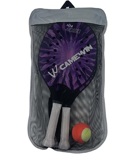 Amazon | Gitohoni ビーチテニスラケット2本、収納用バッグ付き