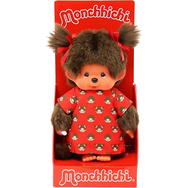 Amazon.co.jp: Monchhichi Classic Girl (Pink) : Monchhichi