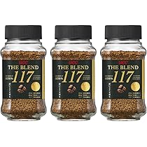 Amazon.co.jp: ザ・ブレンド 117 瓶 210g (70g×3個)【インスタント