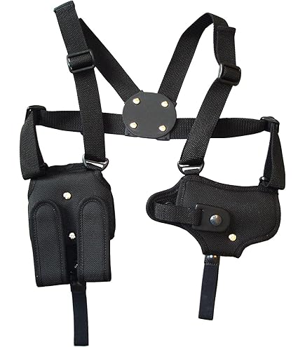 Amazon | East.A ホリゾンタル シルエットショルダーホルスター 2丁