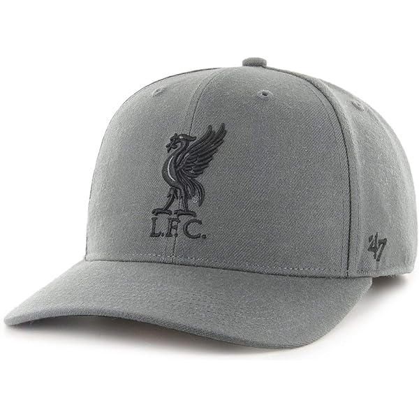 Amazon | 47 Brand スナップバック キャップ - FC Liverpool グレー/赤