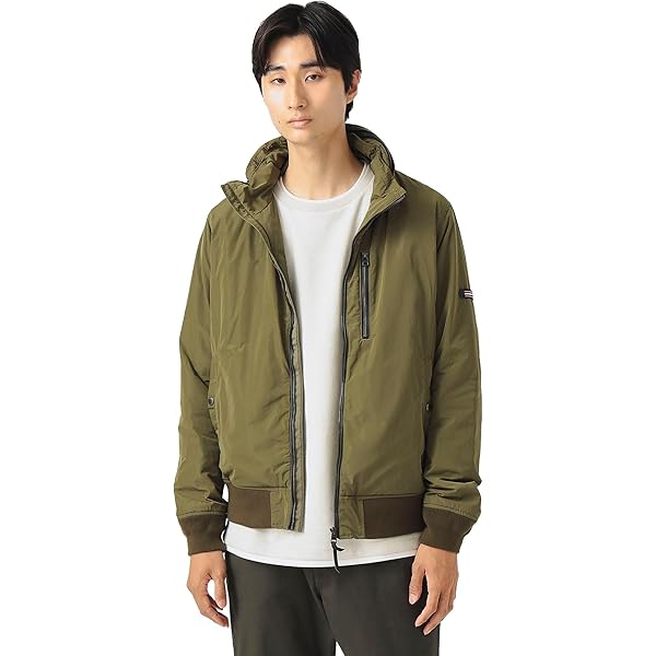 Amazon | [ビームス] ブルゾン 撥水 ワイドフィット クレイジー MA-1