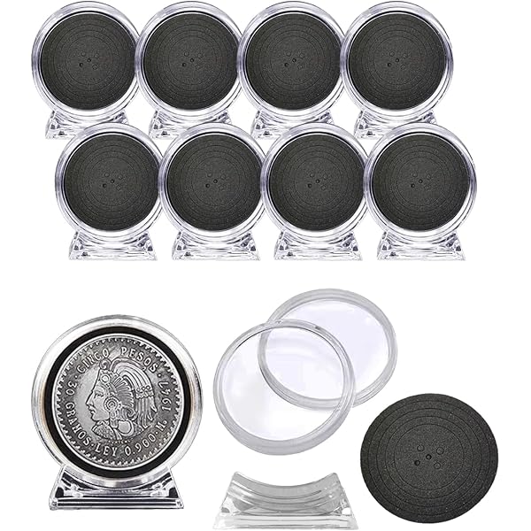 Amazon.co.jp: 銀貨用 コインケース 1オンス プラスチック 6個