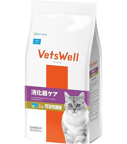 ベッツウェル　猫用　下部尿路ケア　2kg 4袋セット Amazon | VetsWell(ベッツウェル) 猫用食事療法食 腎臓ケア 2kg