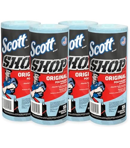 Amazon.co.jp: Scott (スコット) SHOP TOWELS / ショップタオル ブルー
