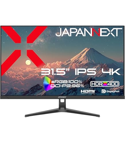 Amazon.co.jp: 【Amazon.co.jp限定】JAPANNEXT IPSパネル搭載31.5