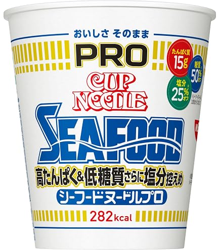 Amazon.co.jp: カップヌードルPRO 高たんぱく＆低糖質さらに塩分控えめ