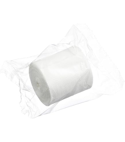 Amazon.co.jp: 白十字 P反巻 (耳付きホータイ) 6裂 4.6cm×9m 天然繊維