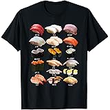 寿司 ネタ 面白いtシャツ おもしろ 食べ物 文字入り メンズ 面白い 服 オリジナル グッズ 文字Tシャツ　プレゼント Tシャツ