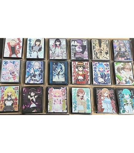 Amazon.co.jp: 同人 サプライ 福袋 スリーブ 6個プレイマット2枚セット