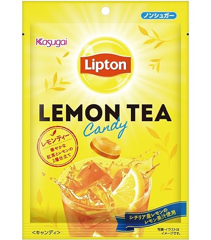 Amazon.co.jp: 春日井製菓 リプトンレモンティーキャンディ 58g(公式
