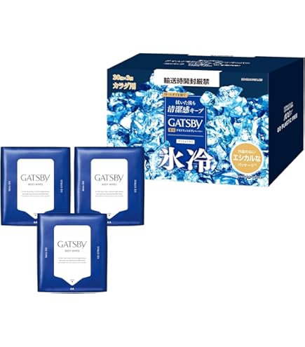 Amazon | 【販路限定品】 GATSBY(ギャツビー) ボディペーパー 殺菌 制