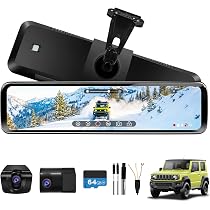PORMIDO-LINKドライブレコーダー ミラー型 ジムニー Amazon.co.jp: PORMIDO-LINK ジムニー専用 ミラー型ドライブレコーダー
