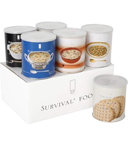 サバイバルフーズ 保存食 25年保存 洋風とり雑炊 小缶 6缶 25年長期保存】洋風とり雑炊6缶セット(小缶=2号缶) サバイバルフーズ