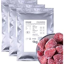 Amazon | 有機 JAS オーガニック 冷凍 ストロベリー いちご 苺 1kg x 3