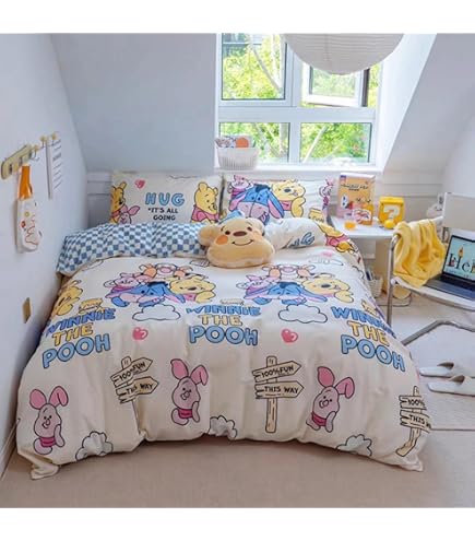 Amazon｜スポンジ・ボブ 布団カバー 掛け布団カバー 綿100% 3点セット