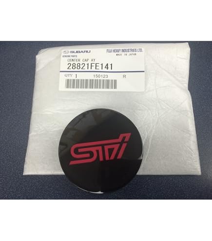 Amazon.co.jp: 専用設計 ホイールセンターキャップ スバル STI 対応 