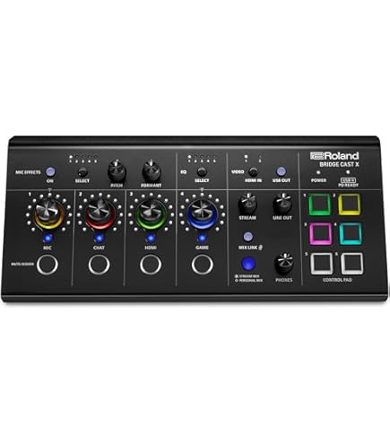 【Roland】BRIDGE CAST ブリッジキャスト Roland BRIDGE CAST(デュアルバス対応・配信・ゲーミング
