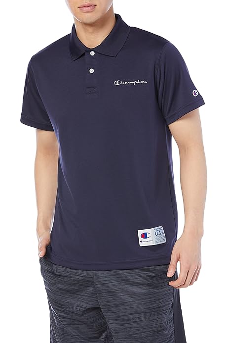 CHAMPION フットボールシャツ60S 肉厚生地エルボーパッチ