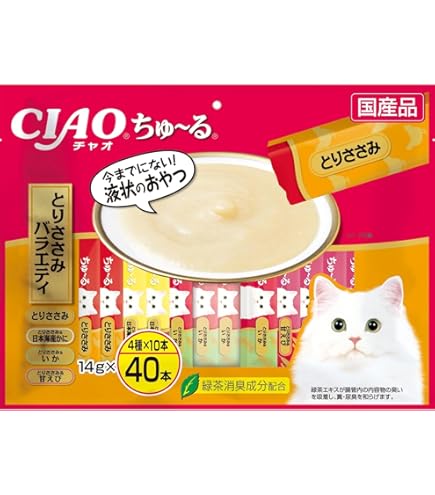 Amazon.co.jp: チャオ (CIAO) ちゅ~る まぐろ・とりささみ