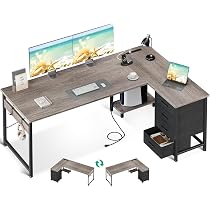 [直接引取のみ] AODK　L字デスク 引き出し4個付　幅155 奥行110 71RWNbokN8L._AC_UL210_SR210,