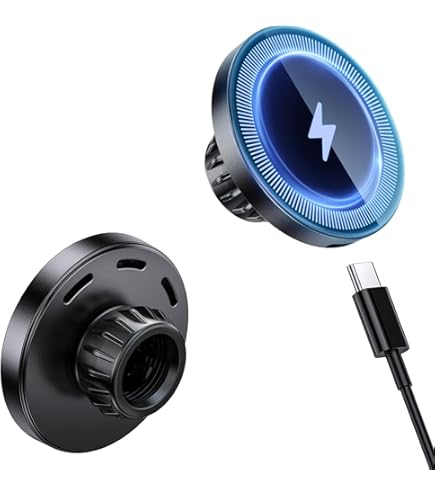 Amazon.co.jp: EZTOMUXE 磁気ワイヤレス充電電話ホルダーマウント 17mm