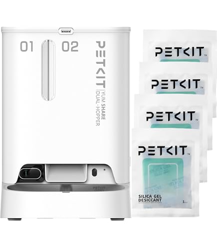 Amazon | PETKIT 自動給餌器 猫 中小型犬用 タンク二層化 カメラ付き