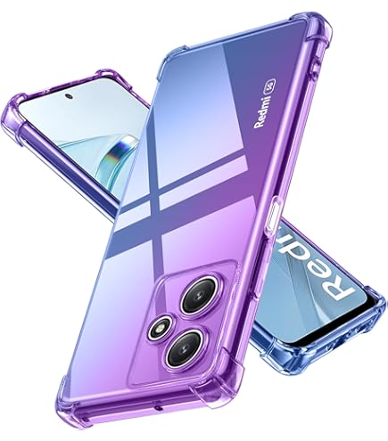 Amazon | Redmi 12 5G ケース クリア 薄型 TPU 耐衝撃 グラデーション